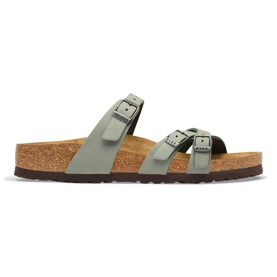 Franca Nubuck Leather - Pure Sage