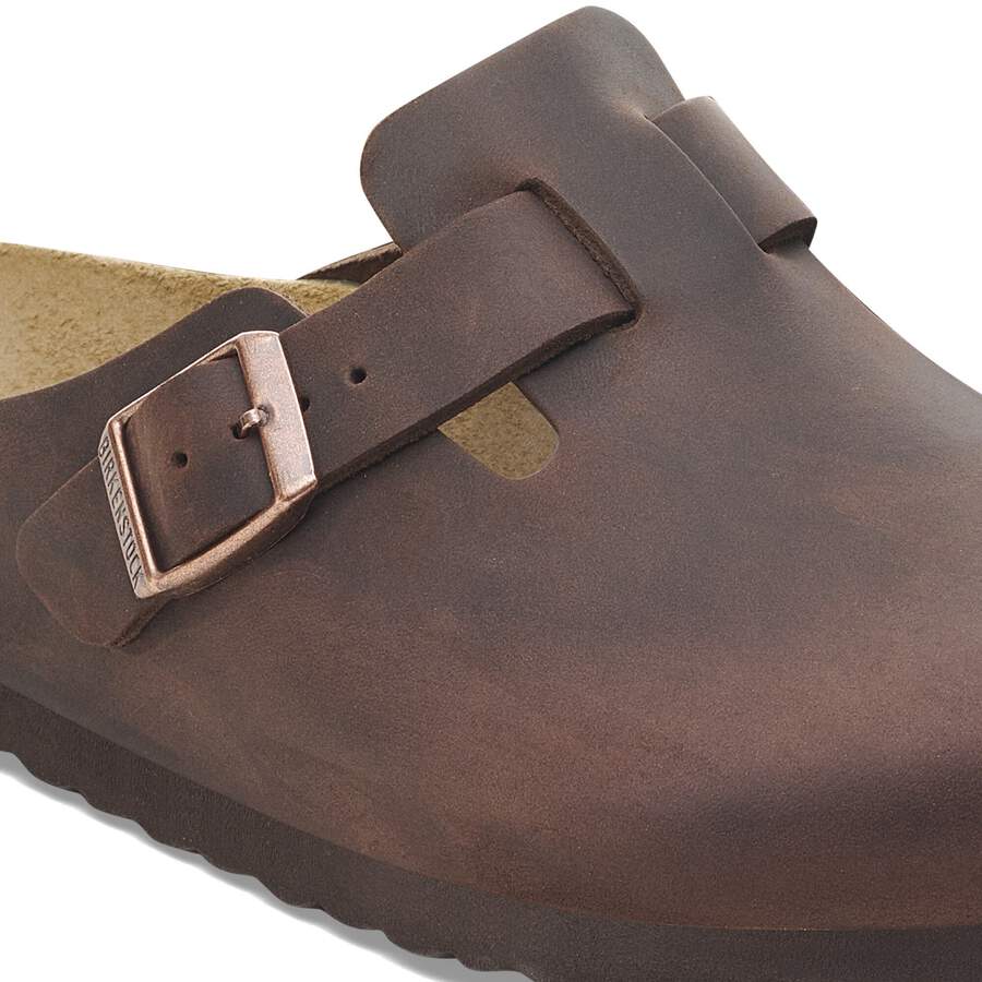 Boston Soft Footbed Natural Leather Oiled - Habana