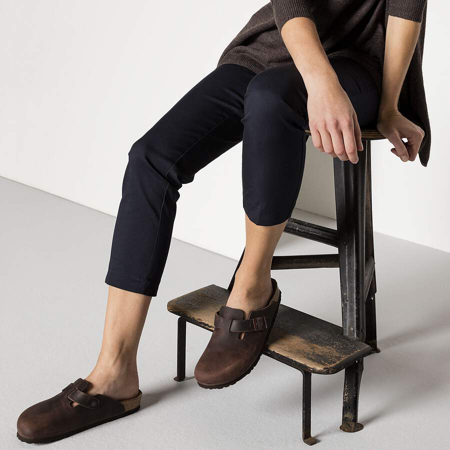 Boston Soft Footbed Natural Leather Oiled - Habana