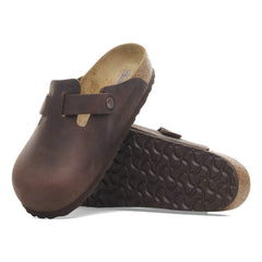 Boston Soft Footbed Natural Leather Oiled - Habana