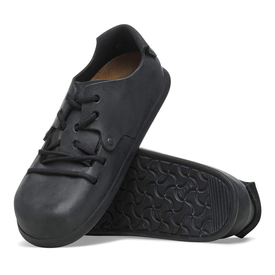 Montana Natural Leather Oiled - Black