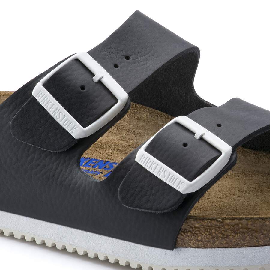Arizona Soft Footbed Natural Leather - Black