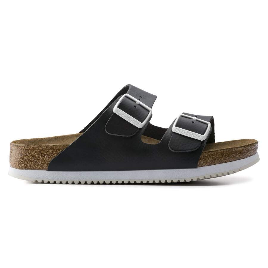 Arizona Soft Footbed Natural Leather - Black