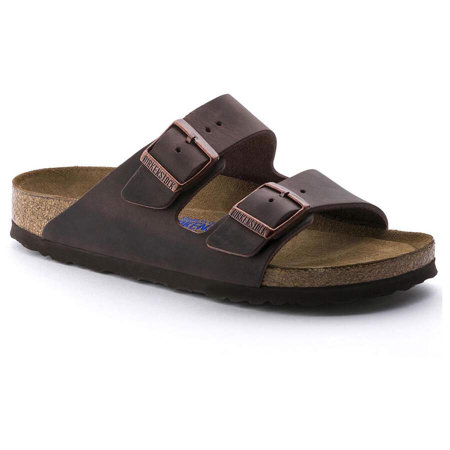 Arizona Soft Footbed Natural Leather Oiled - Habana