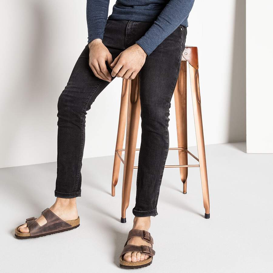 Arizona Soft Footbed Natural Leather Oiled - Habana