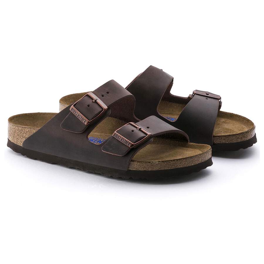 Arizona Soft Footbed Natural Leather Oiled - Habana