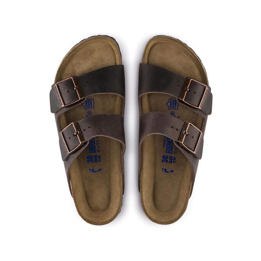 Arizona Soft Footbed Natural Leather Oiled - Habana
