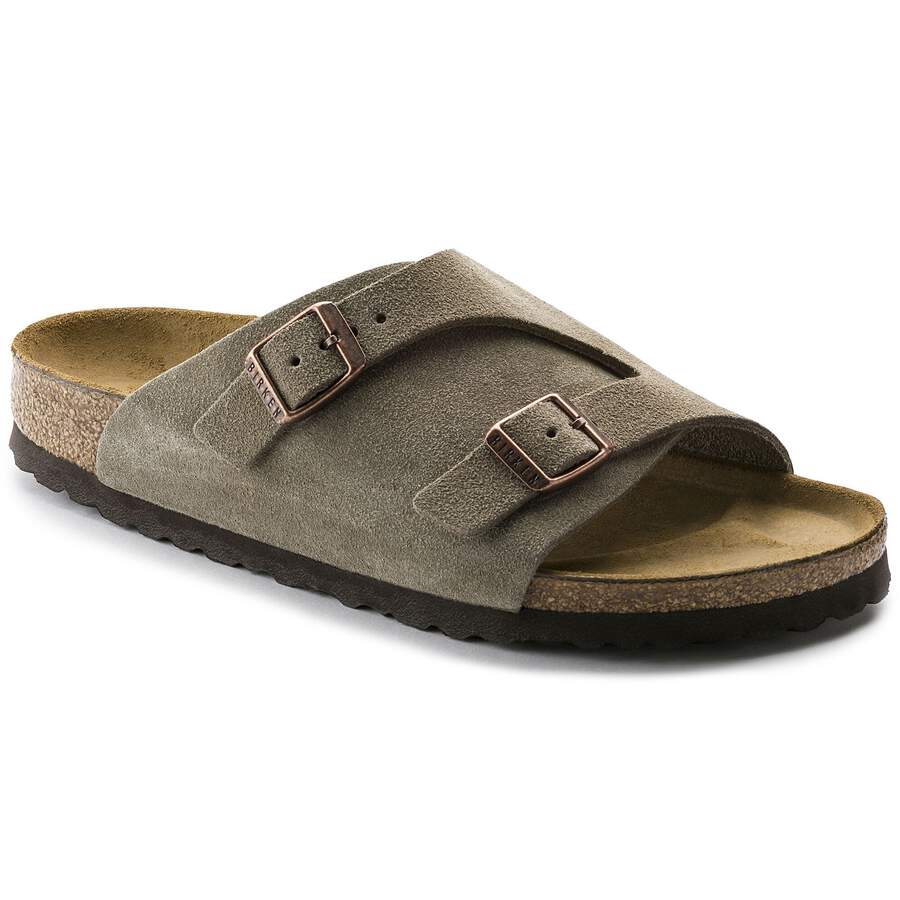 Zürich Suede Leather - Taupe