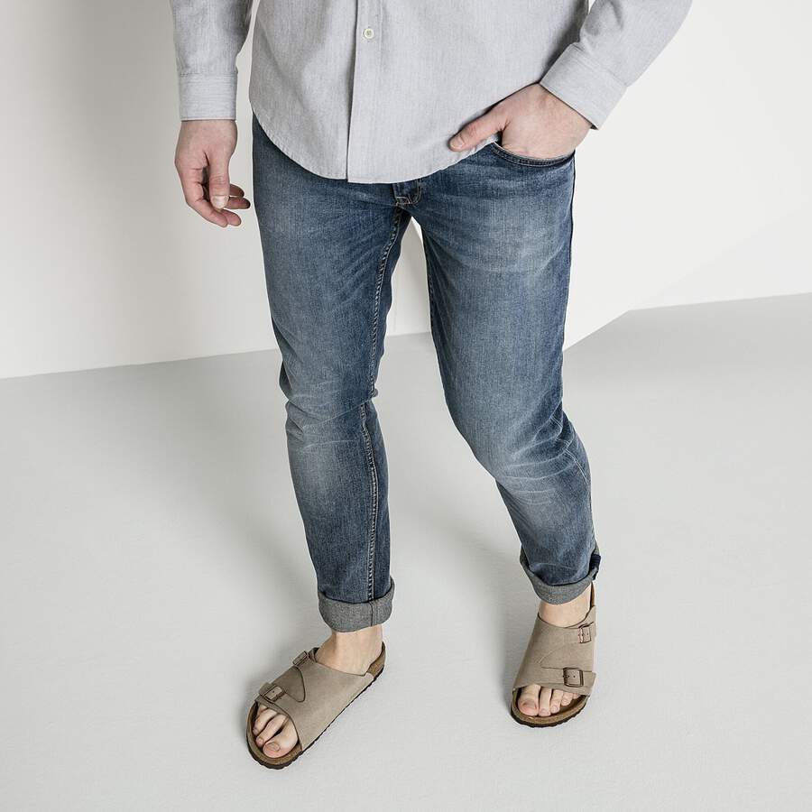 Zürich Suede Leather - Taupe
