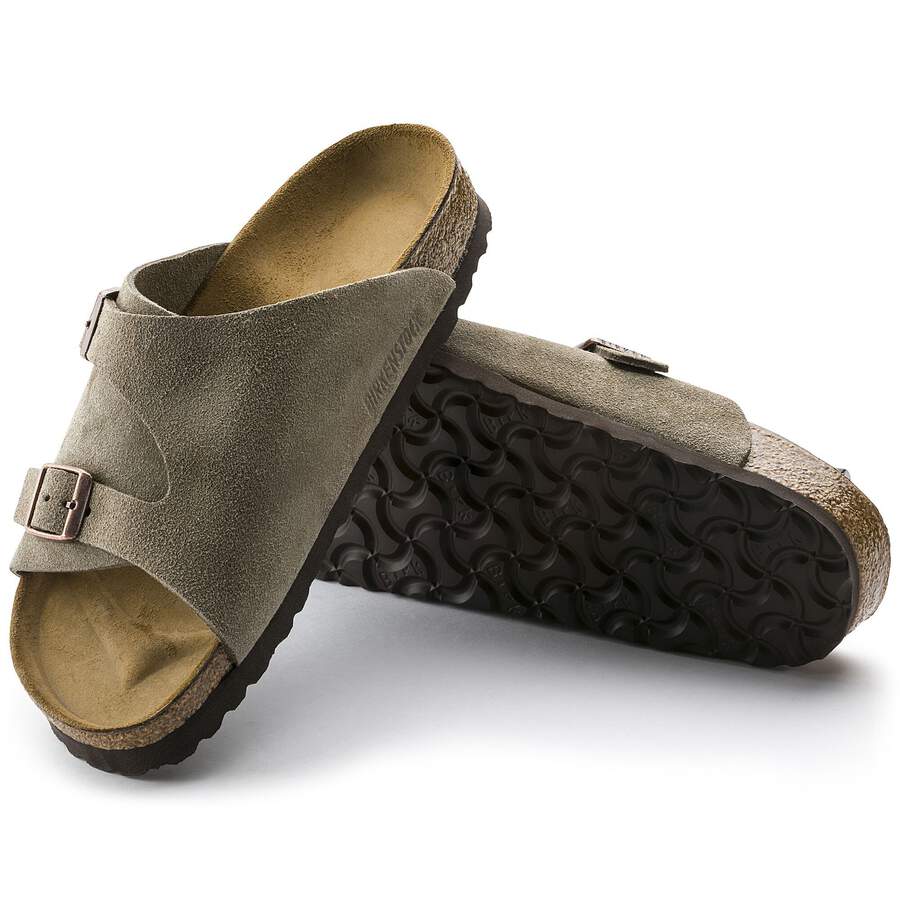 Zürich Suede Leather - Taupe