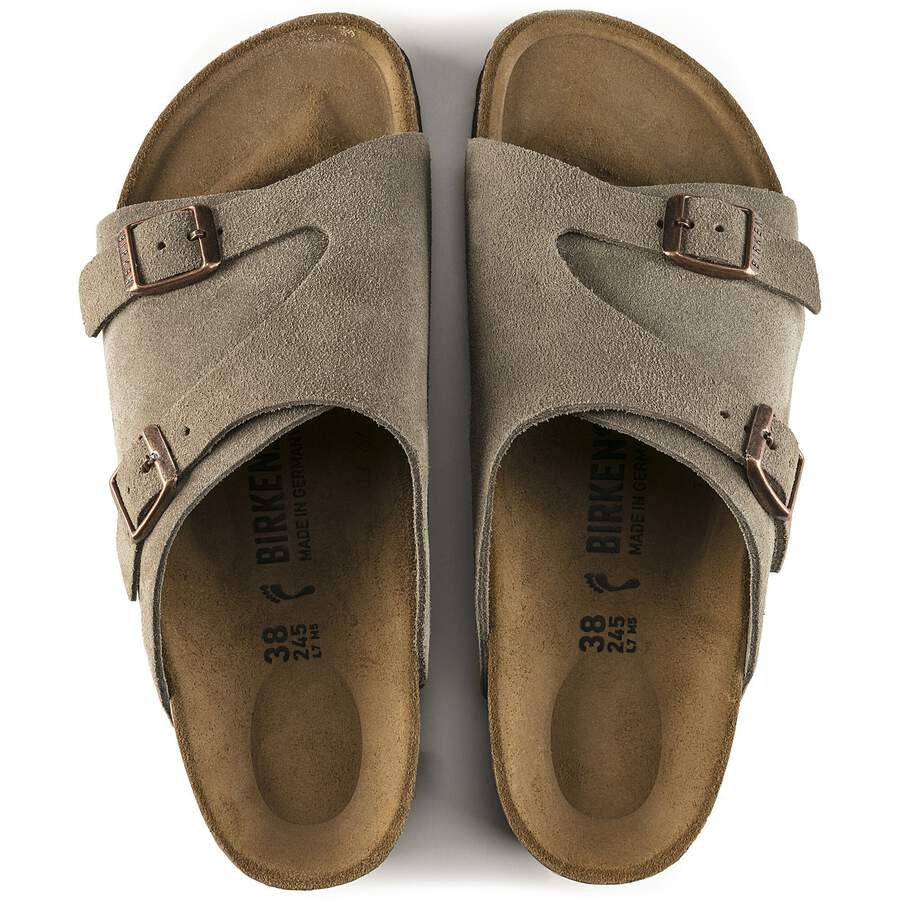Zürich Suede Leather - Taupe