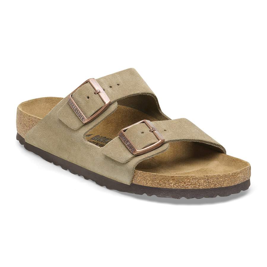 Arizona Suede Leather Taupe - Taupe