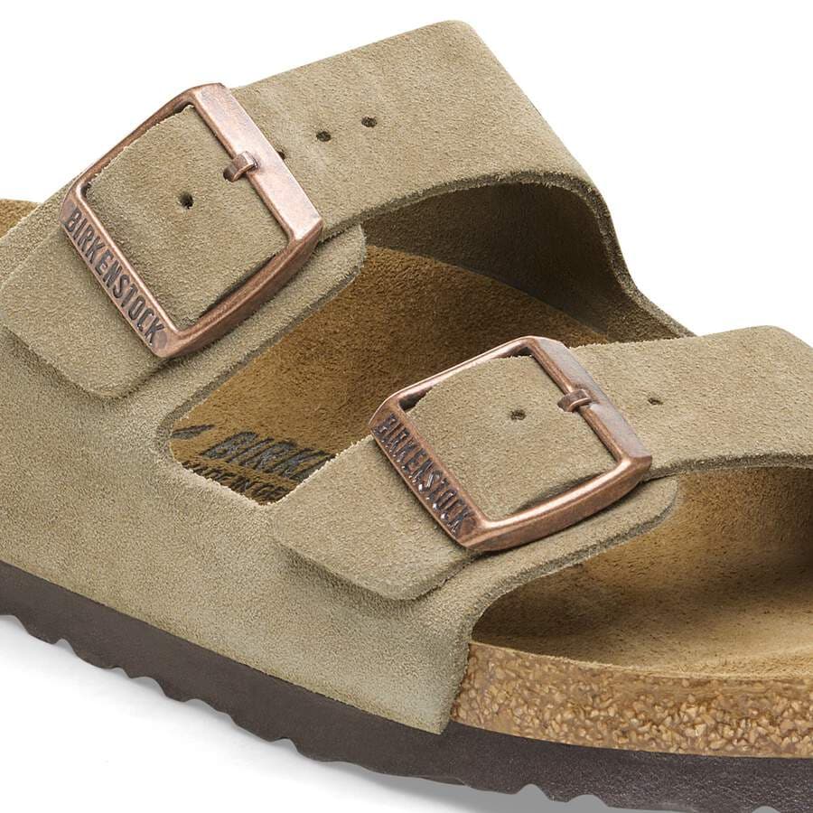 Arizona Suede Leather Taupe - Taupe
