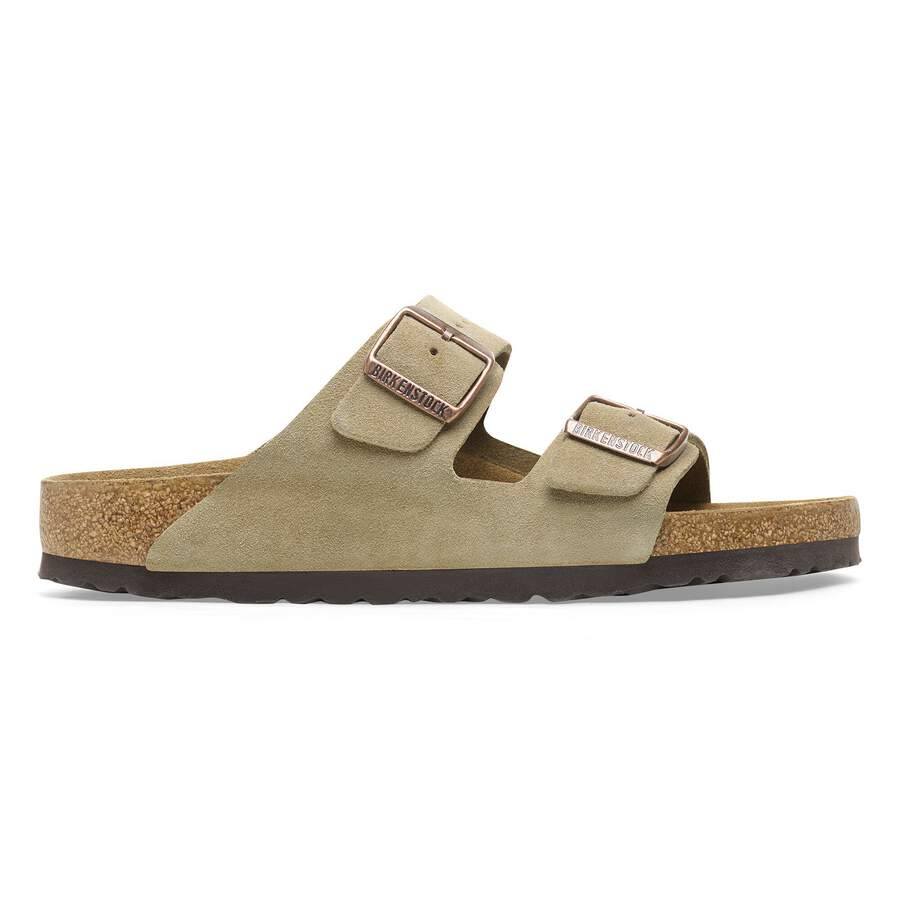 Arizona Suede Leather Taupe - Taupe