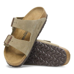 Arizona Suede Leather Taupe - Taupe