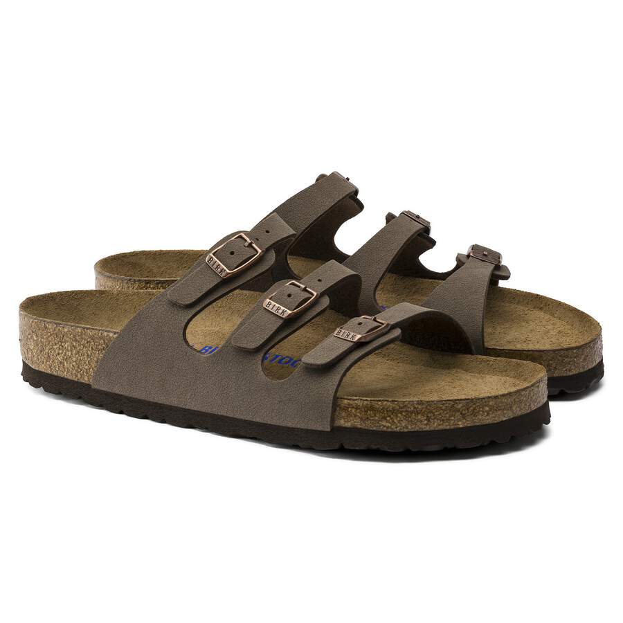 Florida Soft Footbed Birko-Flor Nubuck - Mocha