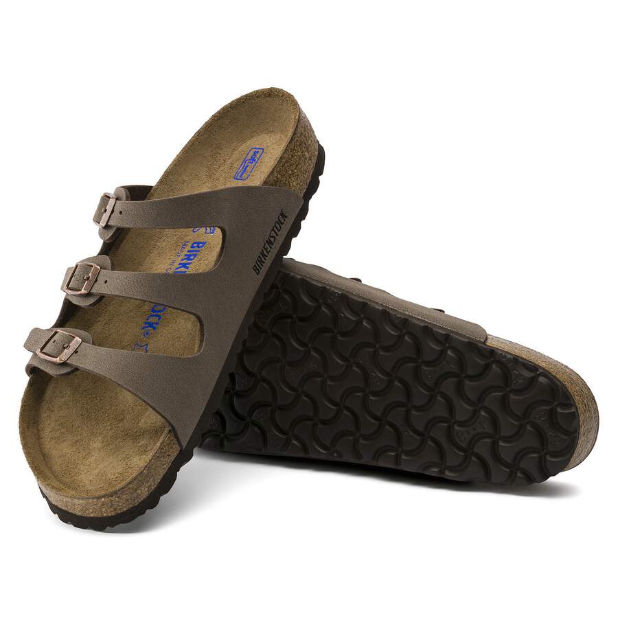Florida Soft Footbed Birko-Flor Nubuck - Mocha