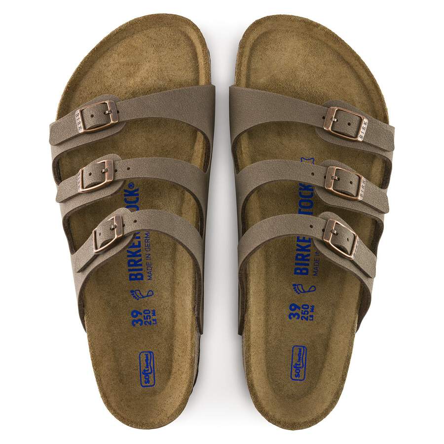 Florida Soft Footbed Birko-Flor Nubuck - Mocha
