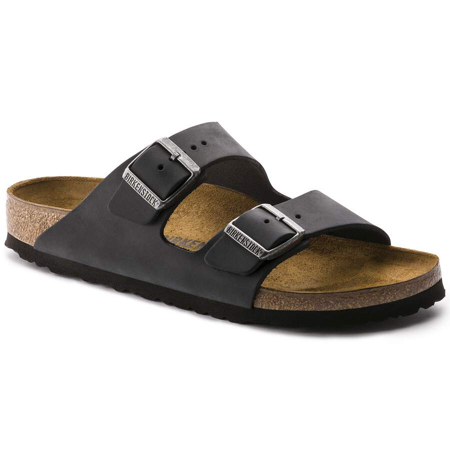 Arizona Natural Leather Oiled - Black