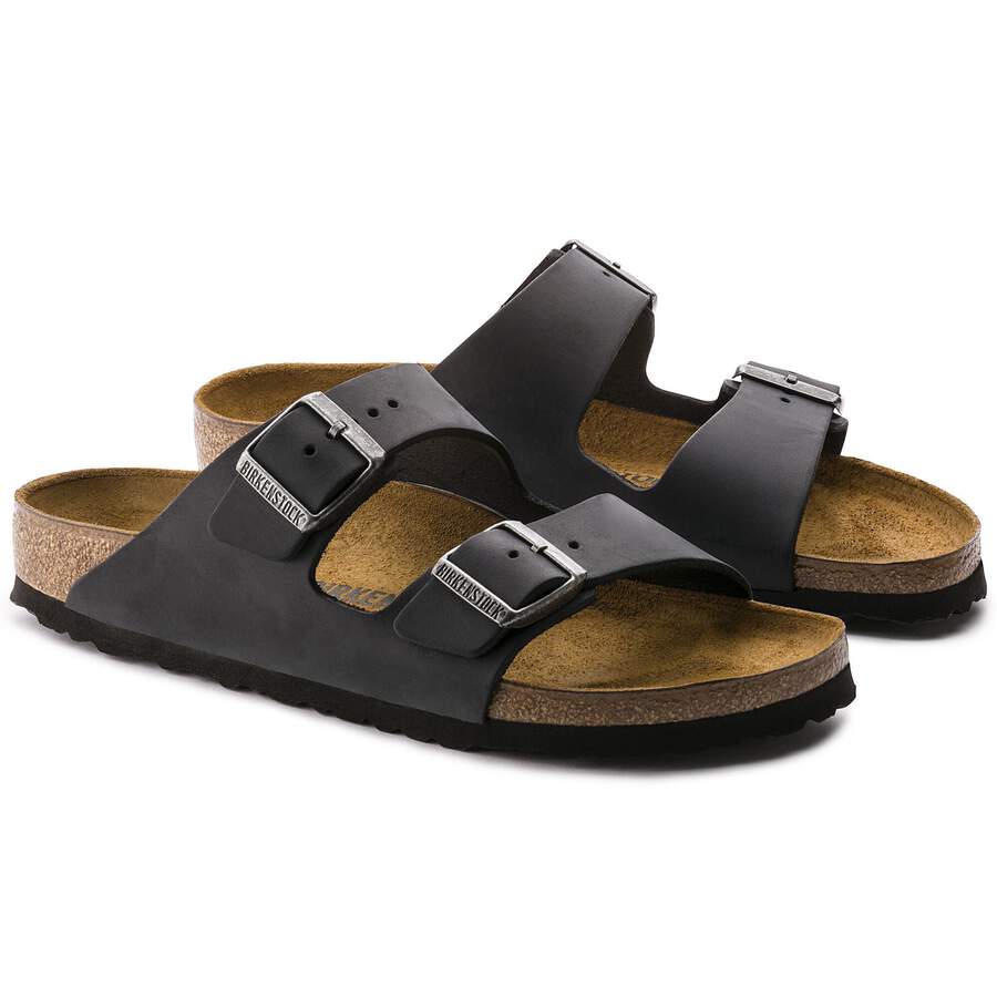 Arizona Natural Leather Oiled - Black