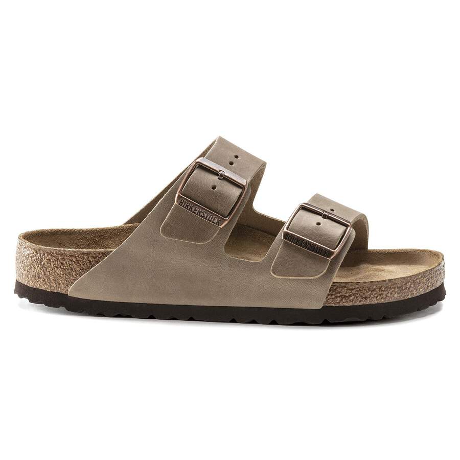 Arizona Soft Footbed Natural Leather Oiled - Tobacco Brown