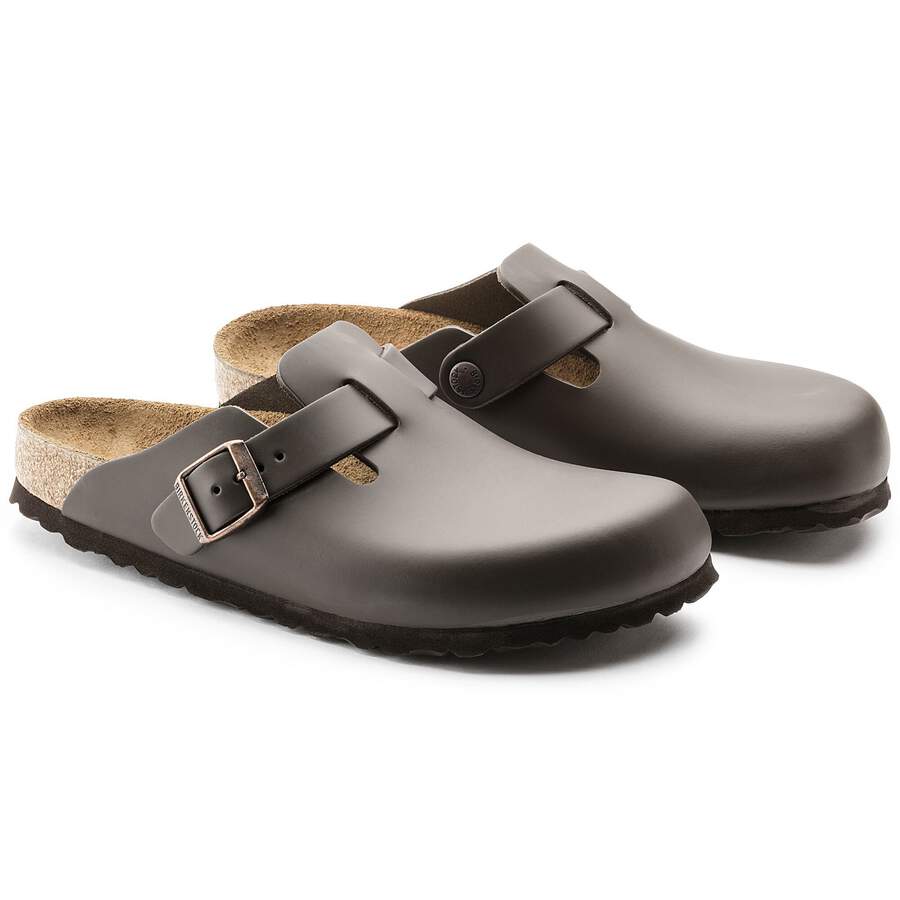 Boston Natural Leather - Dark Brown