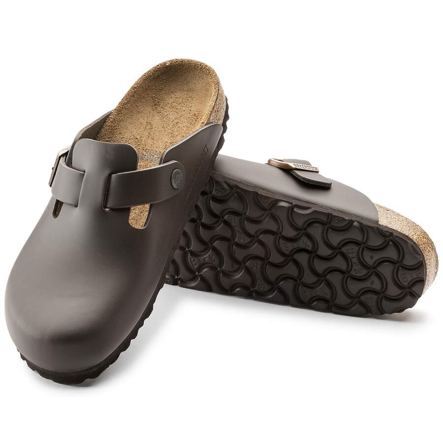 Boston Natural Leather - Dark Brown