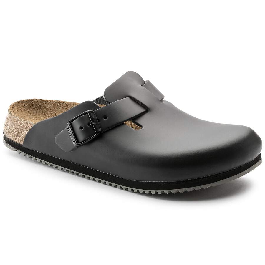 Boston Super Grip Natural Leather - Black