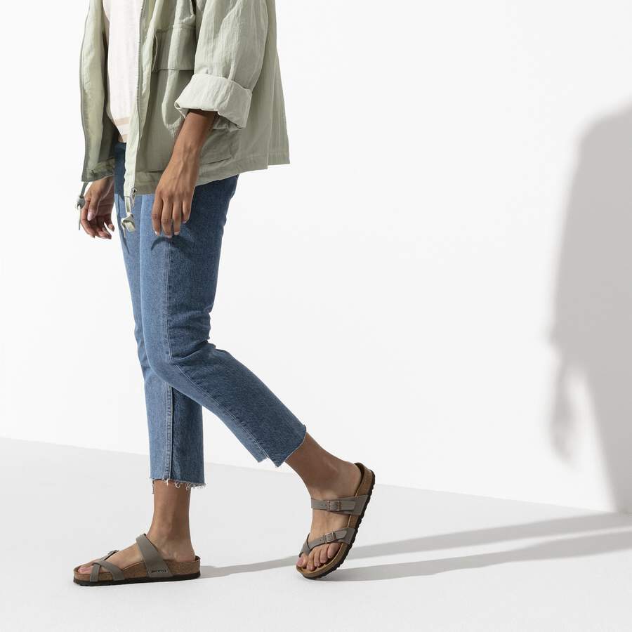 Mayari Birko-Flor Nubuck - Stone