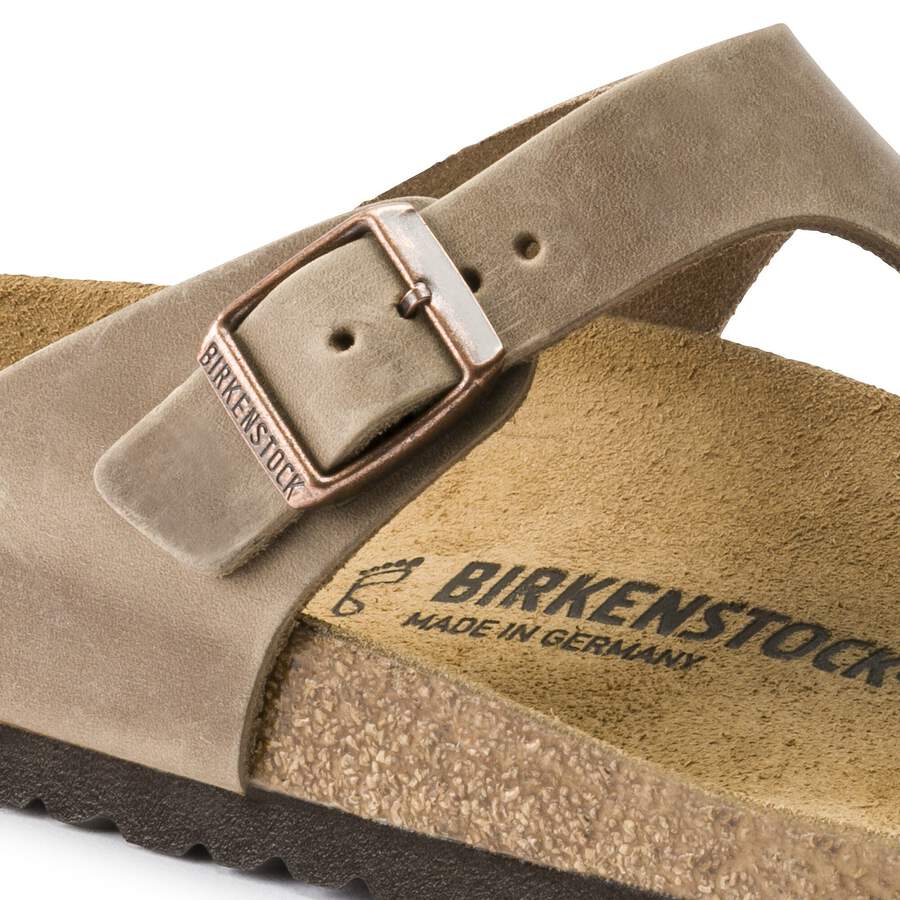 Gizeh Natural Leather Oiled - Tobacco Brown