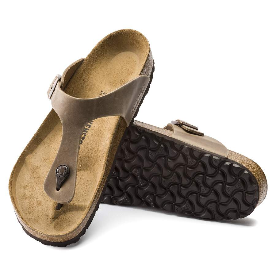 Gizeh Natural Leather Oiled - Tobacco Brown