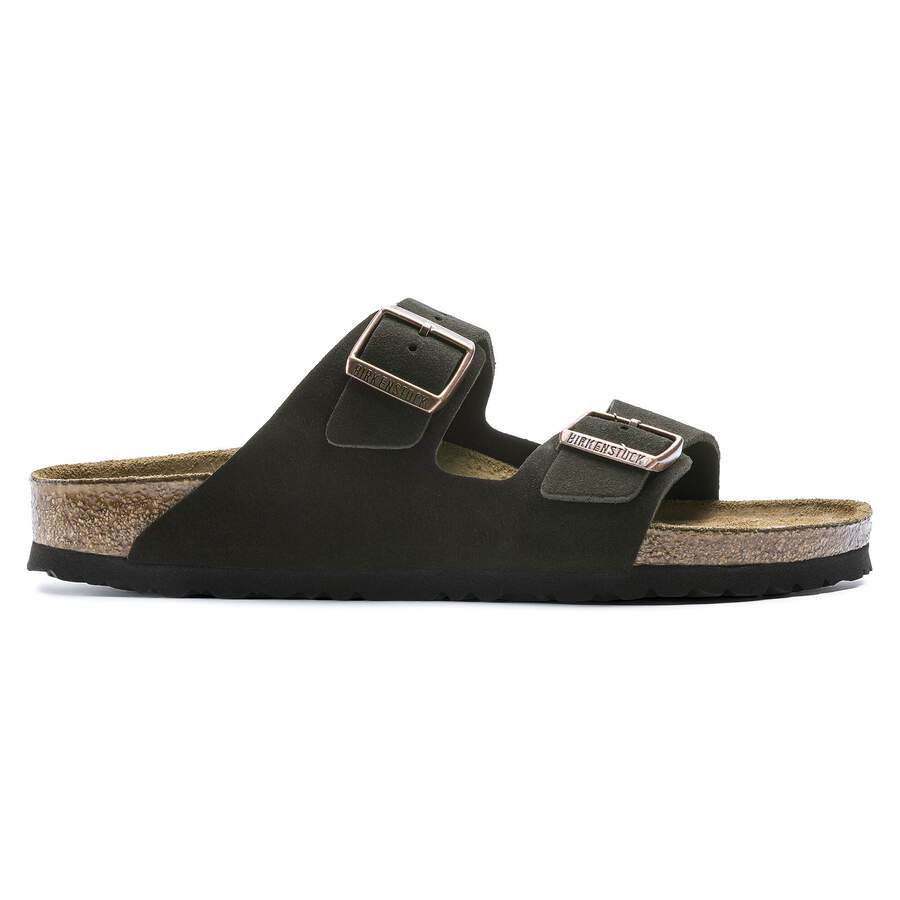 Arizona Soft Footbed Suede Leather - Mocha