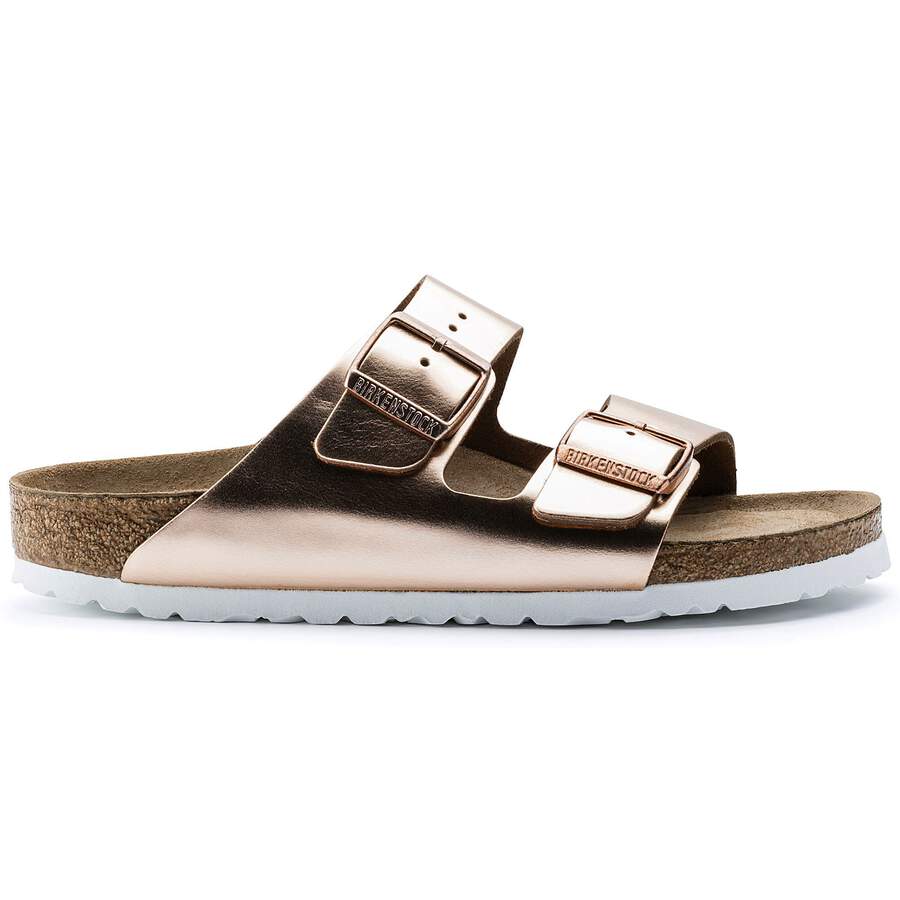 Arizona Soft Footbed Natural Leather - Metallic Copper
