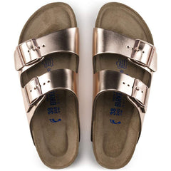 Arizona Soft Footbed Natural Leather - Metallic Copper