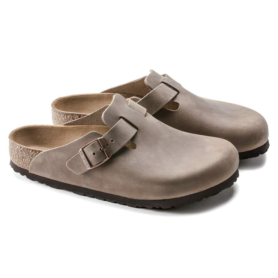 Boston Natural Leather Oiled - Tobacco Brown
