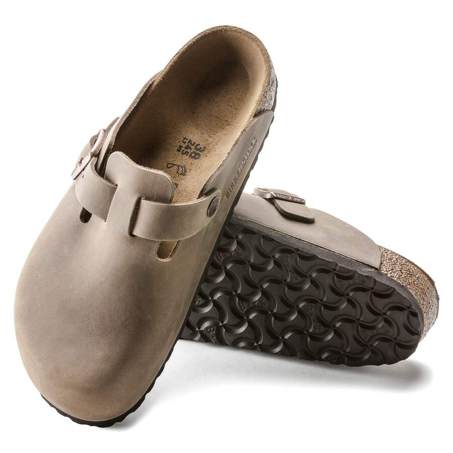 Boston Natural Leather Oiled - Tobacco Brown