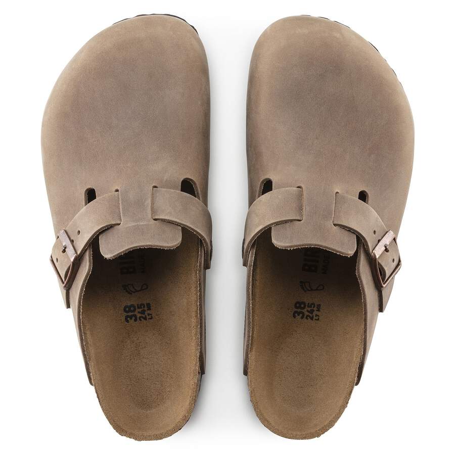 Boston Natural Leather Oiled - Tobacco Brown